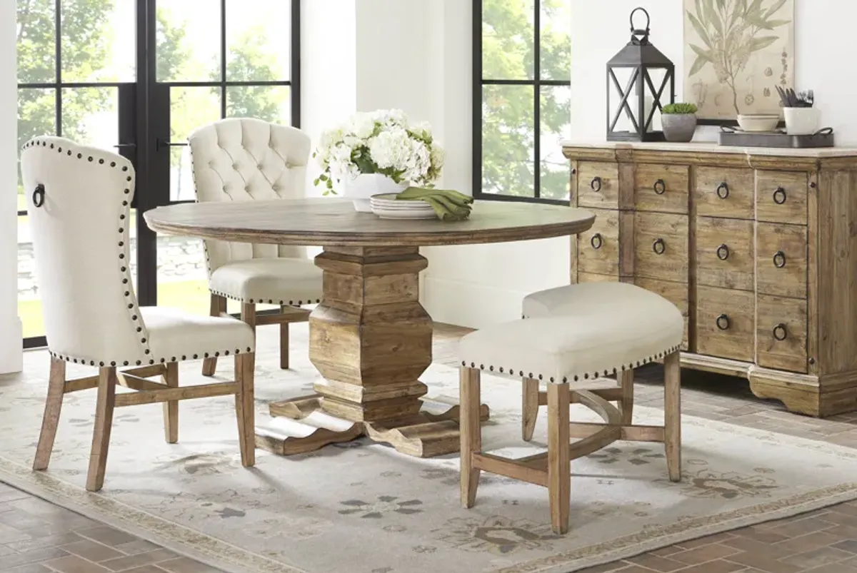 Canyon City Tan 4 Pc Dining Room