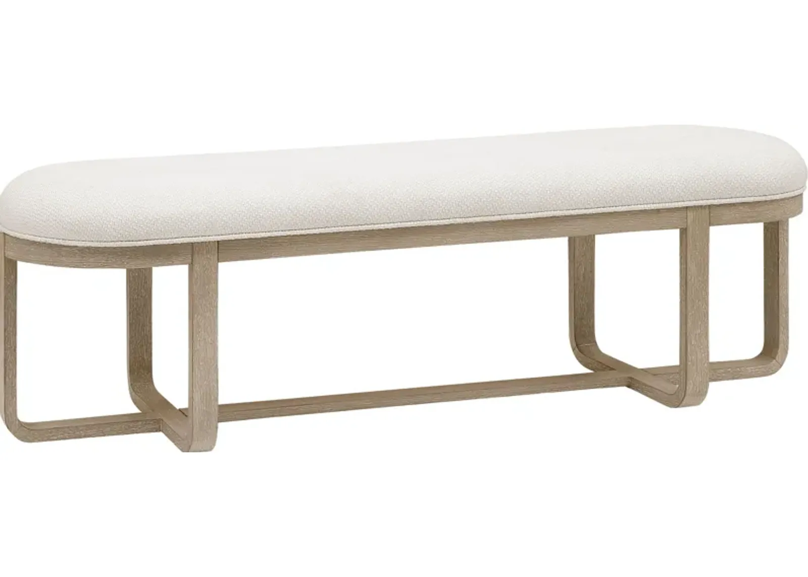 Canyon Sand Upholstered Dining Bench