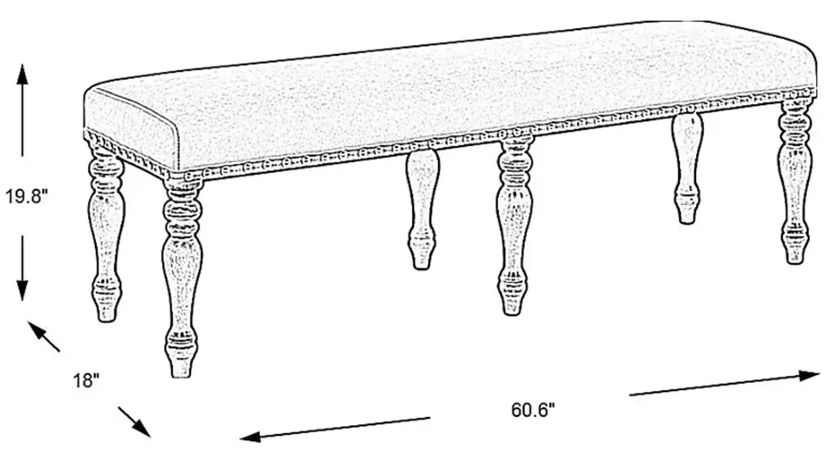 Sierra Vista Driftwood Bench