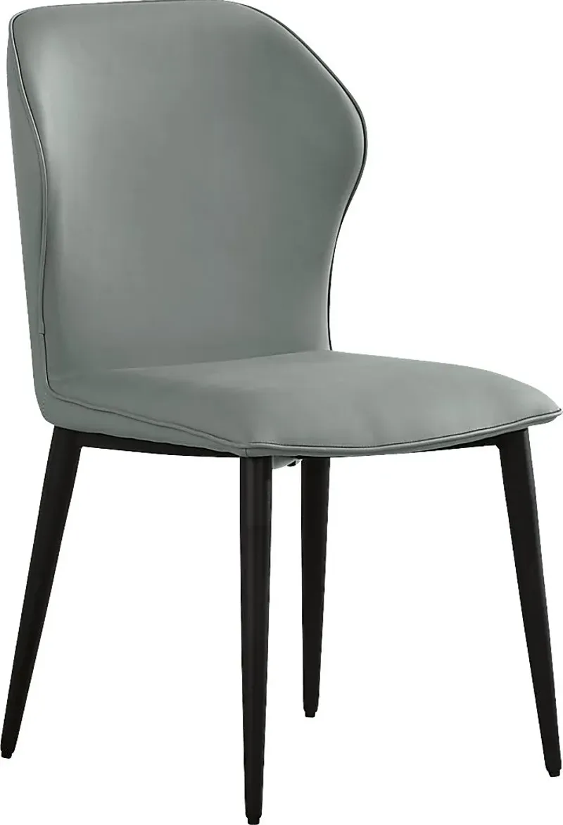 Allici Charcoal Side Chair