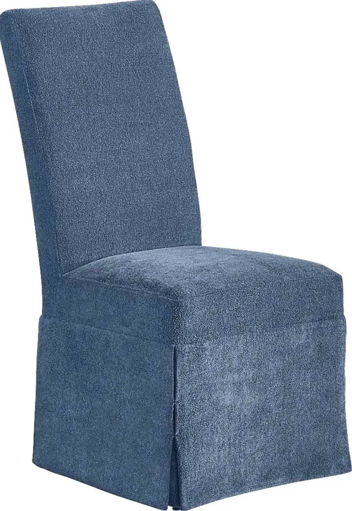 Derry Lane Navy Skirt Dining Chair