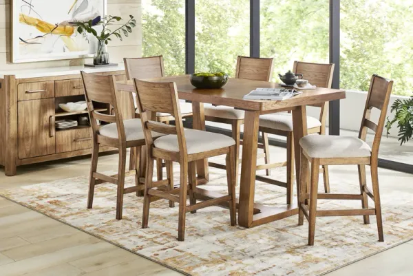 Holden Brown 7 Pc Counter Height Dining Room