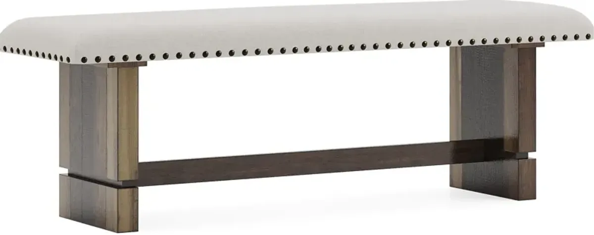 Westover Hills II Brown Dining Bench