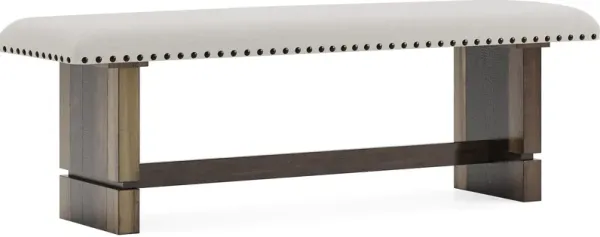 Westover Hills II Brown Dining Bench