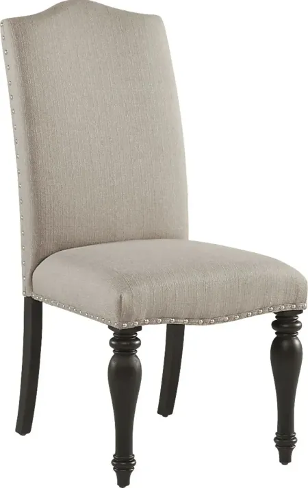 Sillsbee Place Beige Upholstered Side Chairs