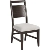 Ramore Espresso Wood Back Side Chair