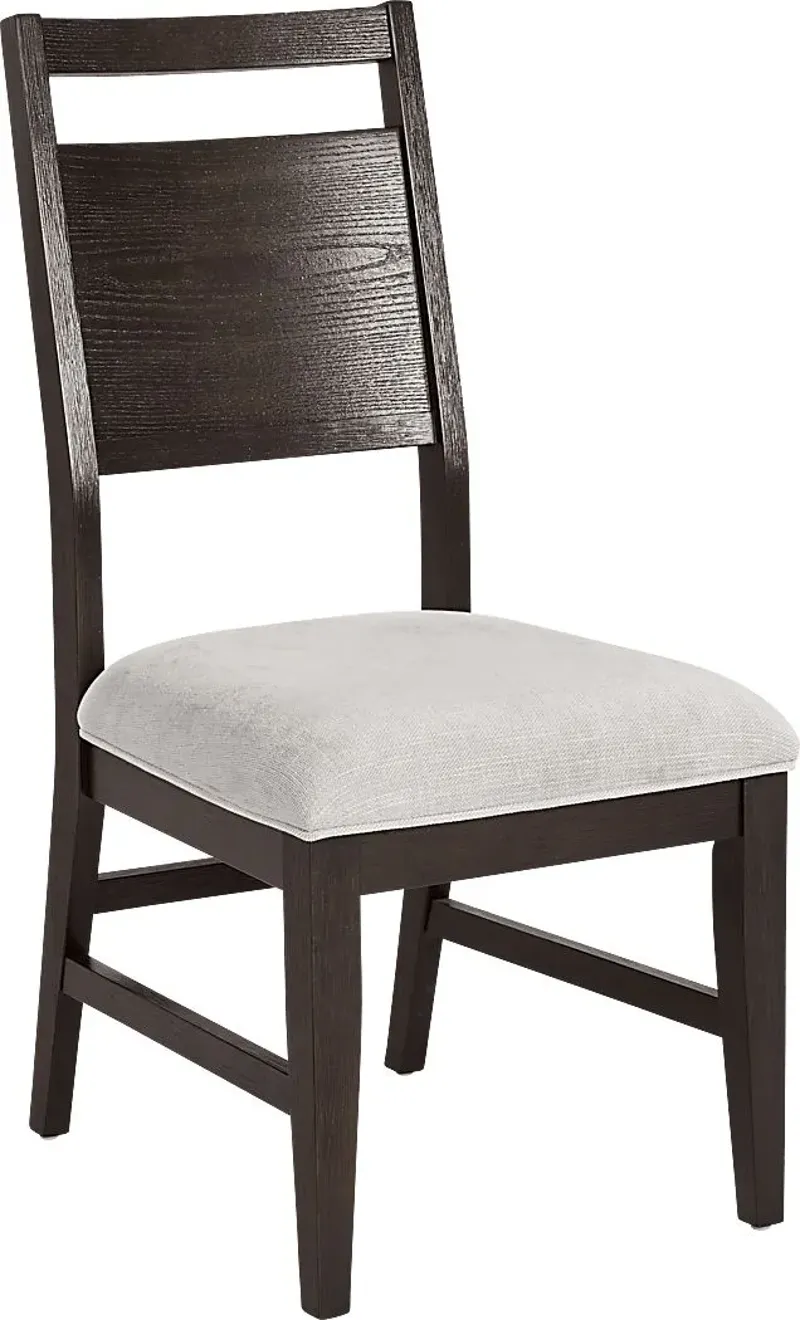Ramore Espresso Wood Back Side Chair