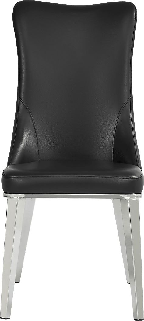 Burrette Black Side Chair