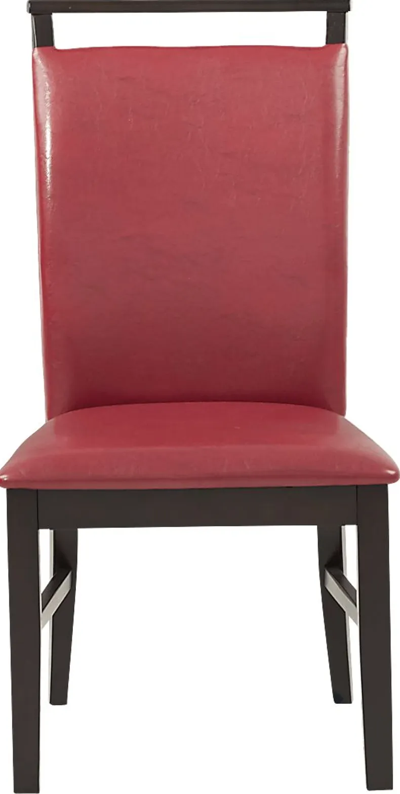 Ciara Red Side Chair