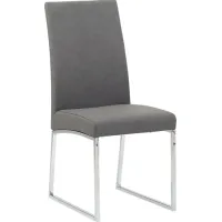 Jules Charcoal Side Chair