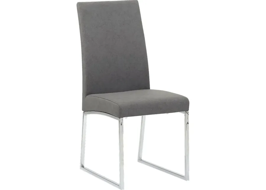 Jules Charcoal Side Chair