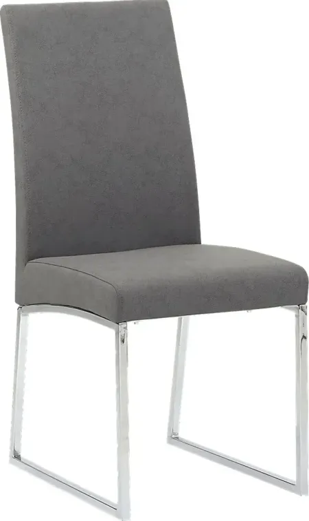 Jules Charcoal Side Chair