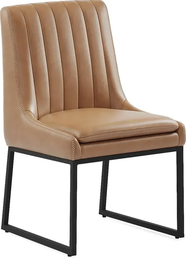 Trenton Camel Side Chair