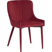 Emeric Bordeaux Side Chair