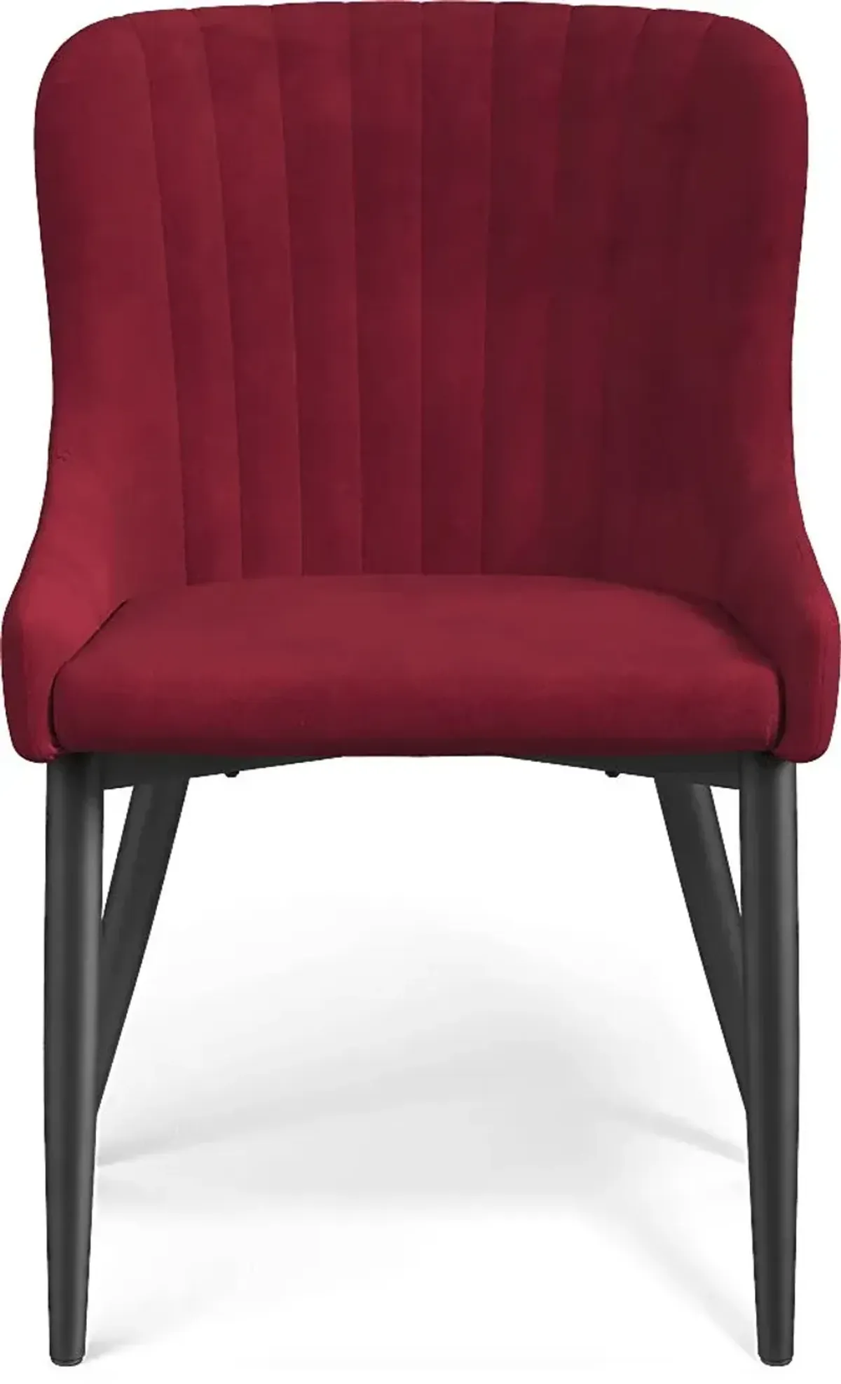 Emeric Bordeaux Side Chair