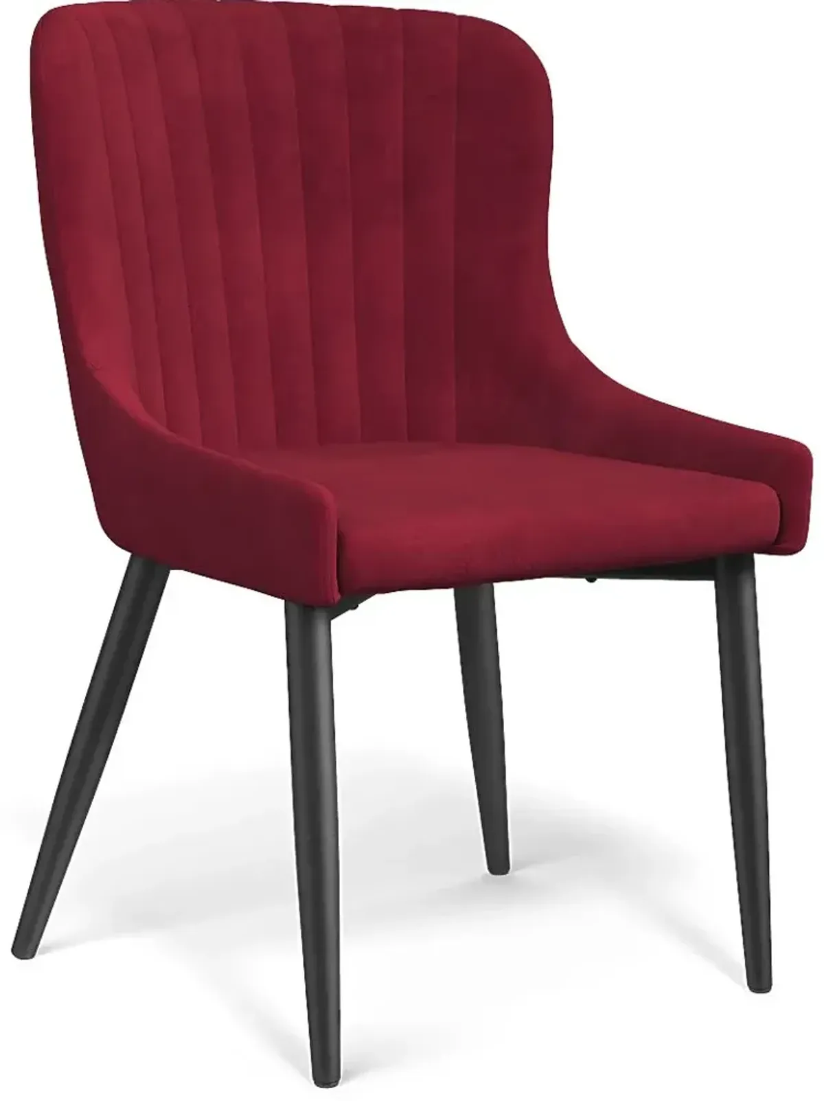 Emeric Bordeaux Side Chair