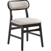 Watertown Black Upholstered Side Chair