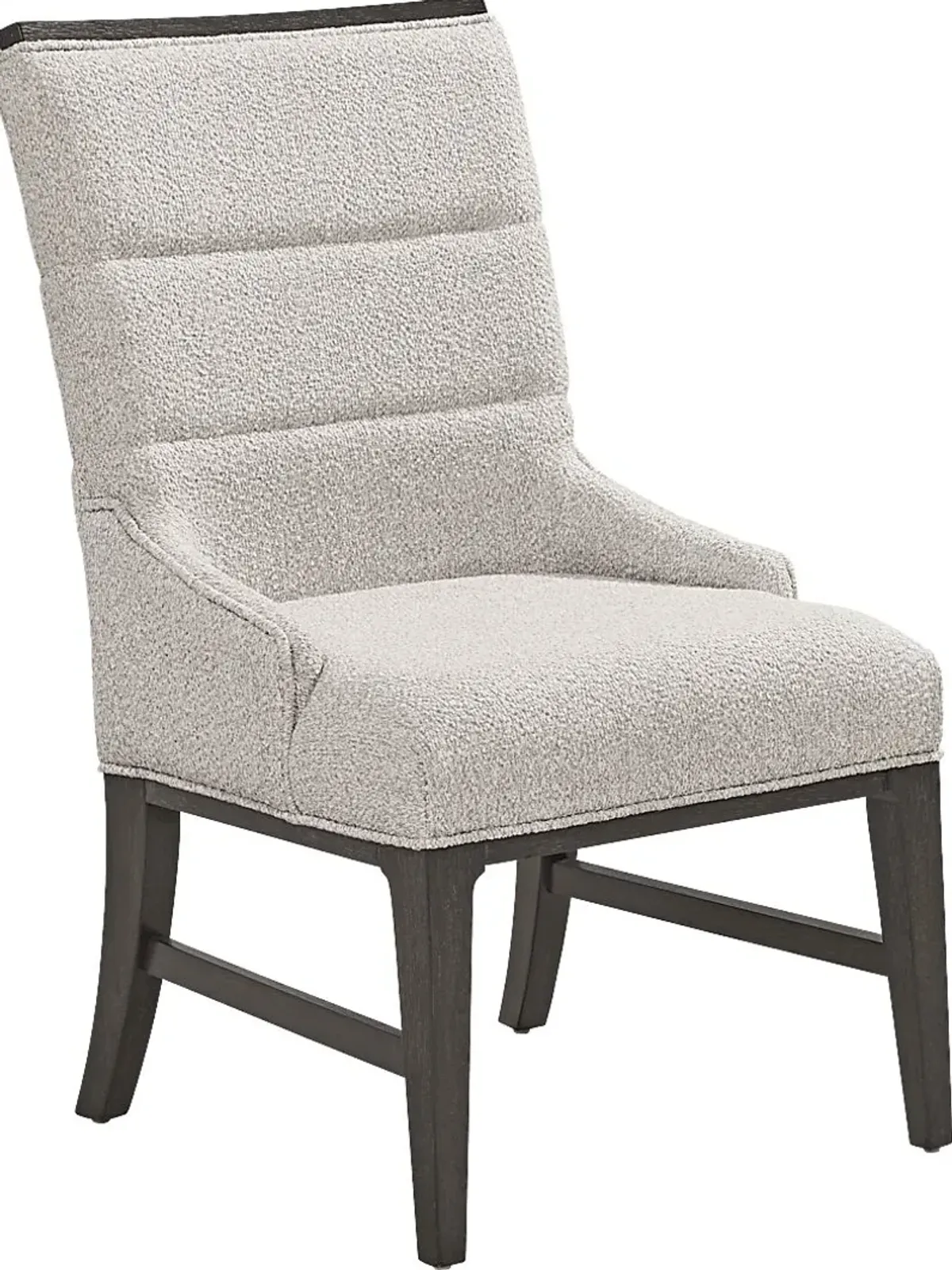 Fairfax Gray Upholstered Arm Chair