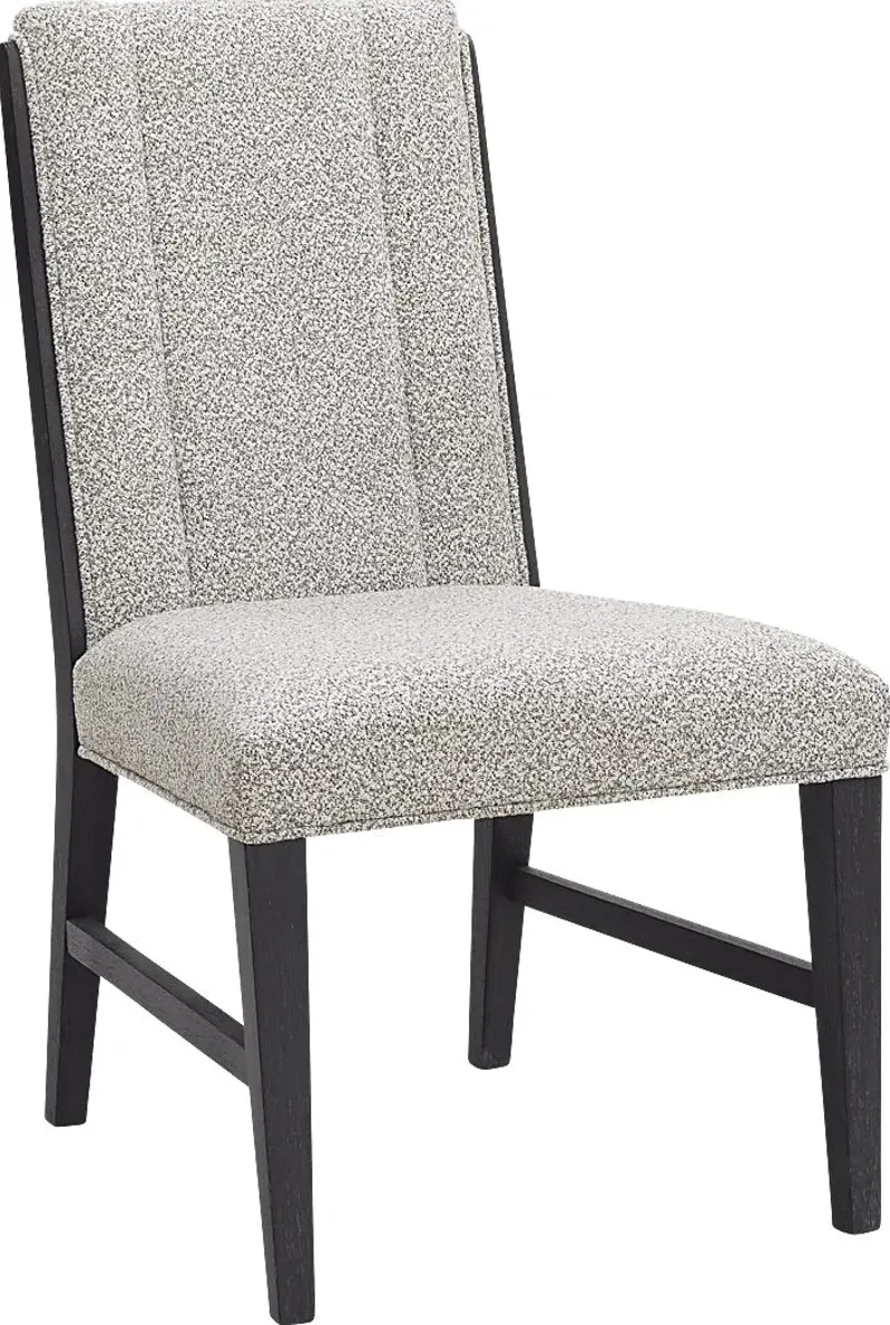 Wilshire Gray Upholstered Side Chair