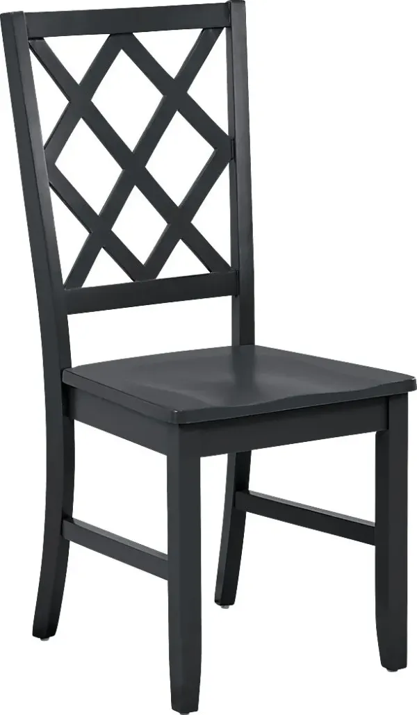 Concord Black Diamond Back Chair