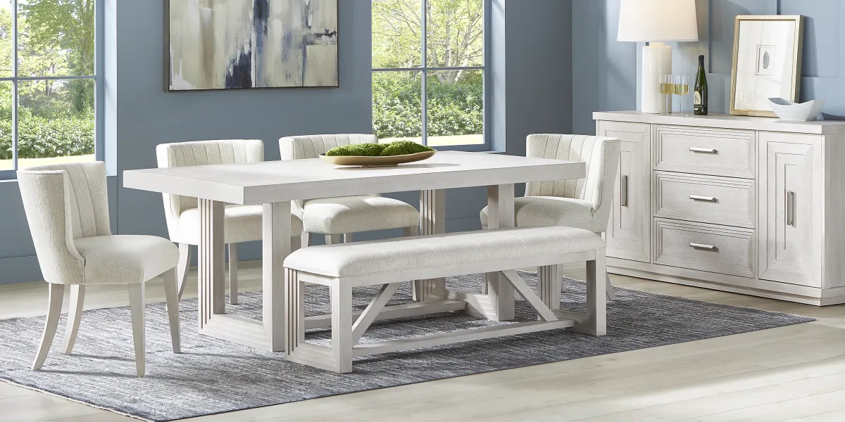 Royal Park Ivory 6 Pc Dining Room