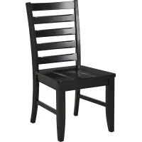 Acadia Hills Black Side Chair
