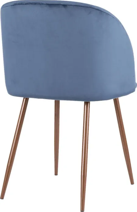 Fulham Blue Dining Chair, Set of 2