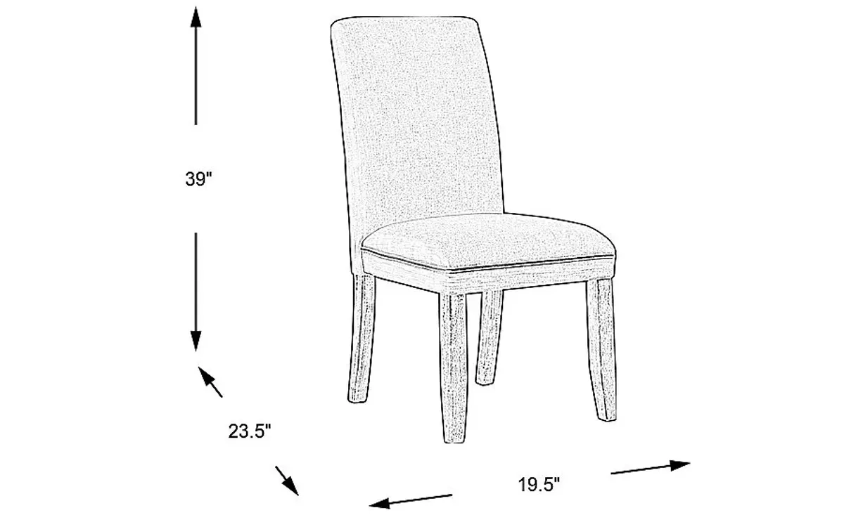 Tulip Gray Side Chair with Gray Legs