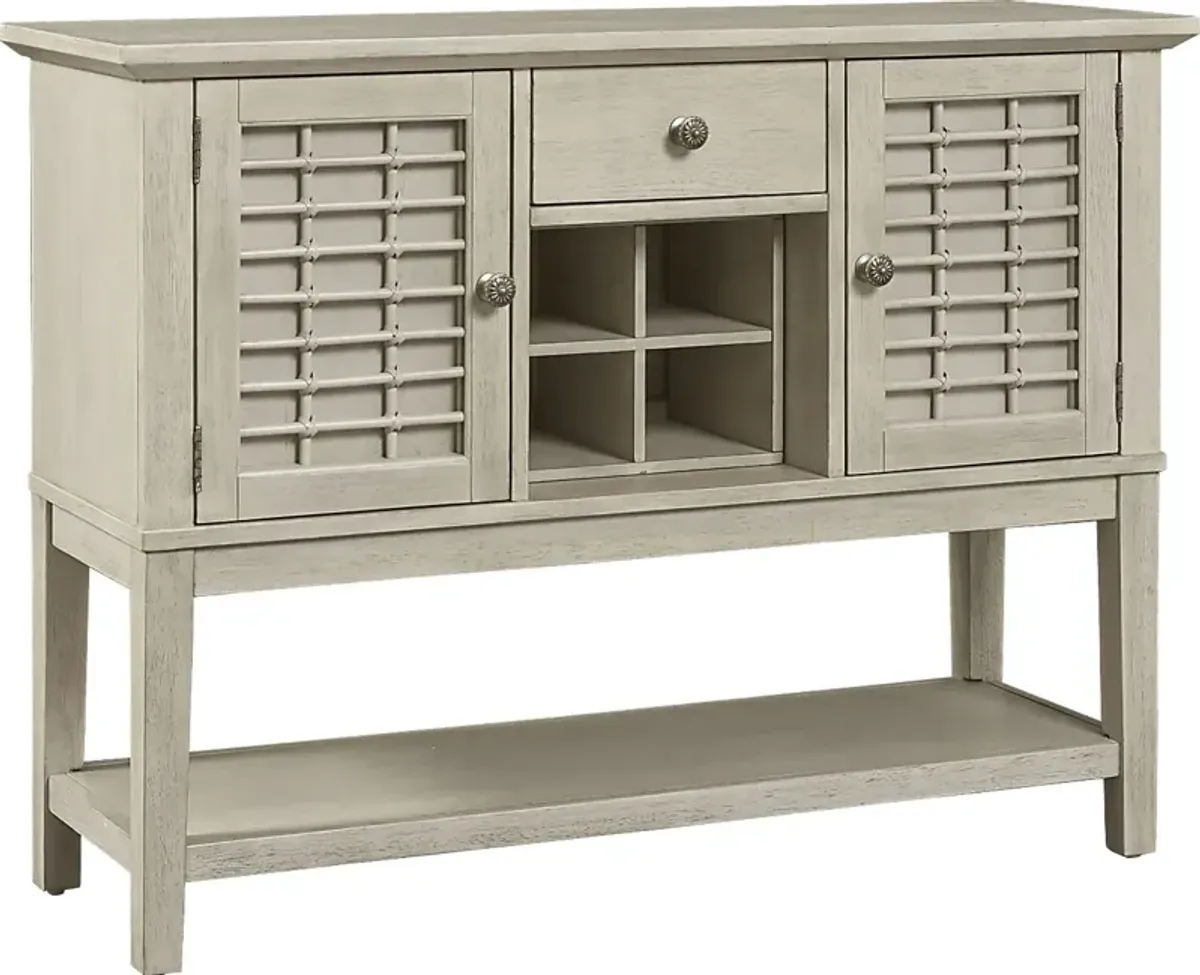 Coastline Drive Gray Sideboard