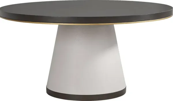 Elko Falls Espresso 5 Pc Round Dining Room with Upholstered Chairs