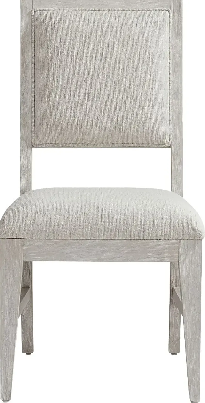 Royal Park Ivory Wood Back Side Chair