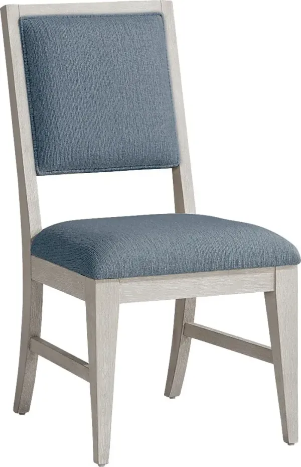 Royal Park Blue Side Chair