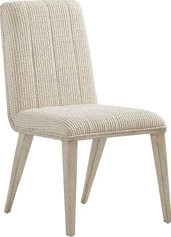 Santa Clarita Light Gray Upholstered Side Chair