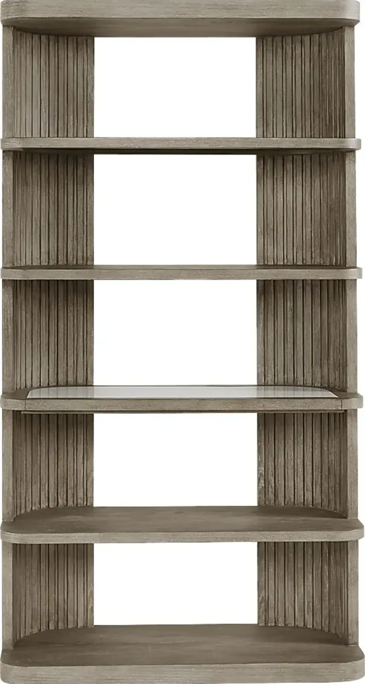Sausalito Brown Display Cabinet