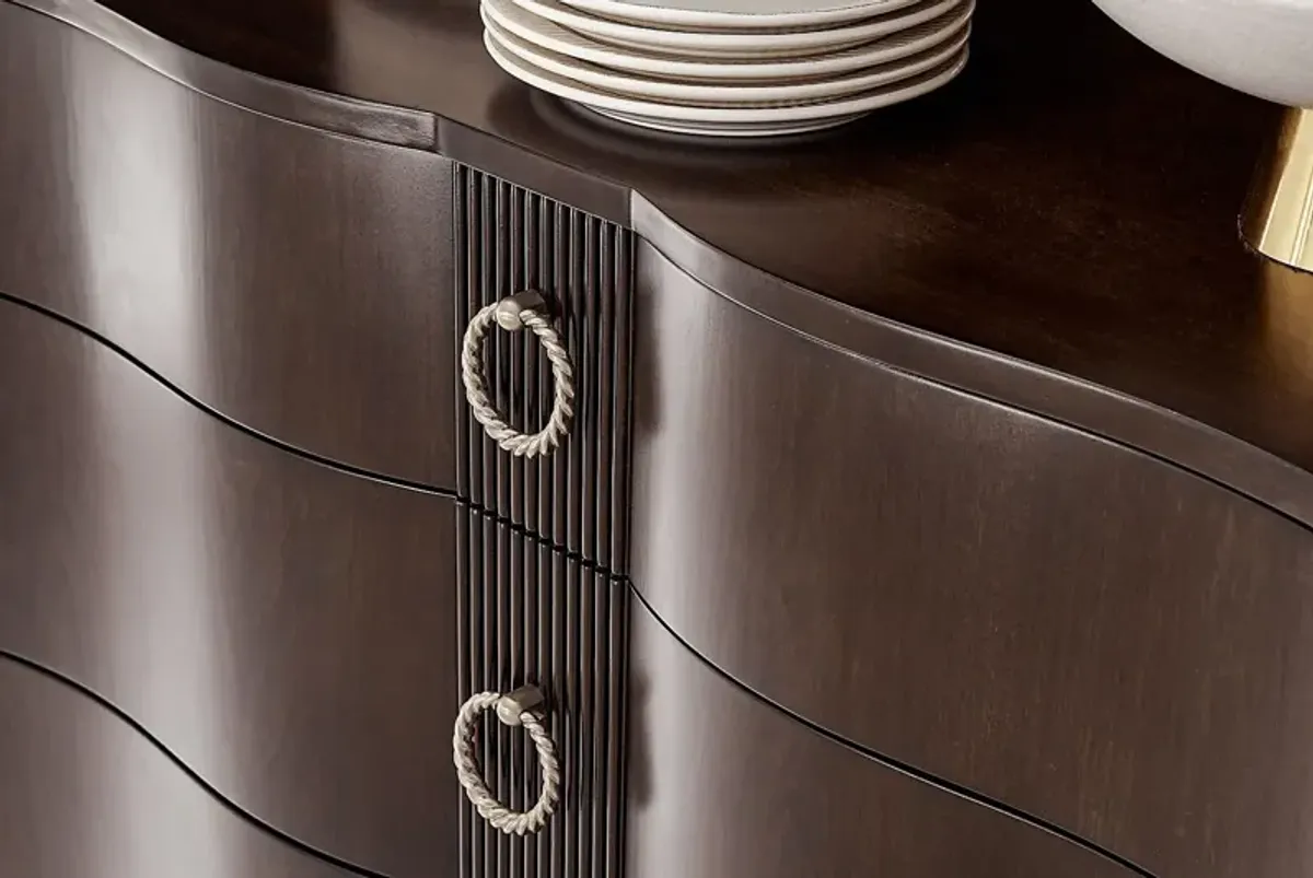 Bradbury Brown Cherry Curio