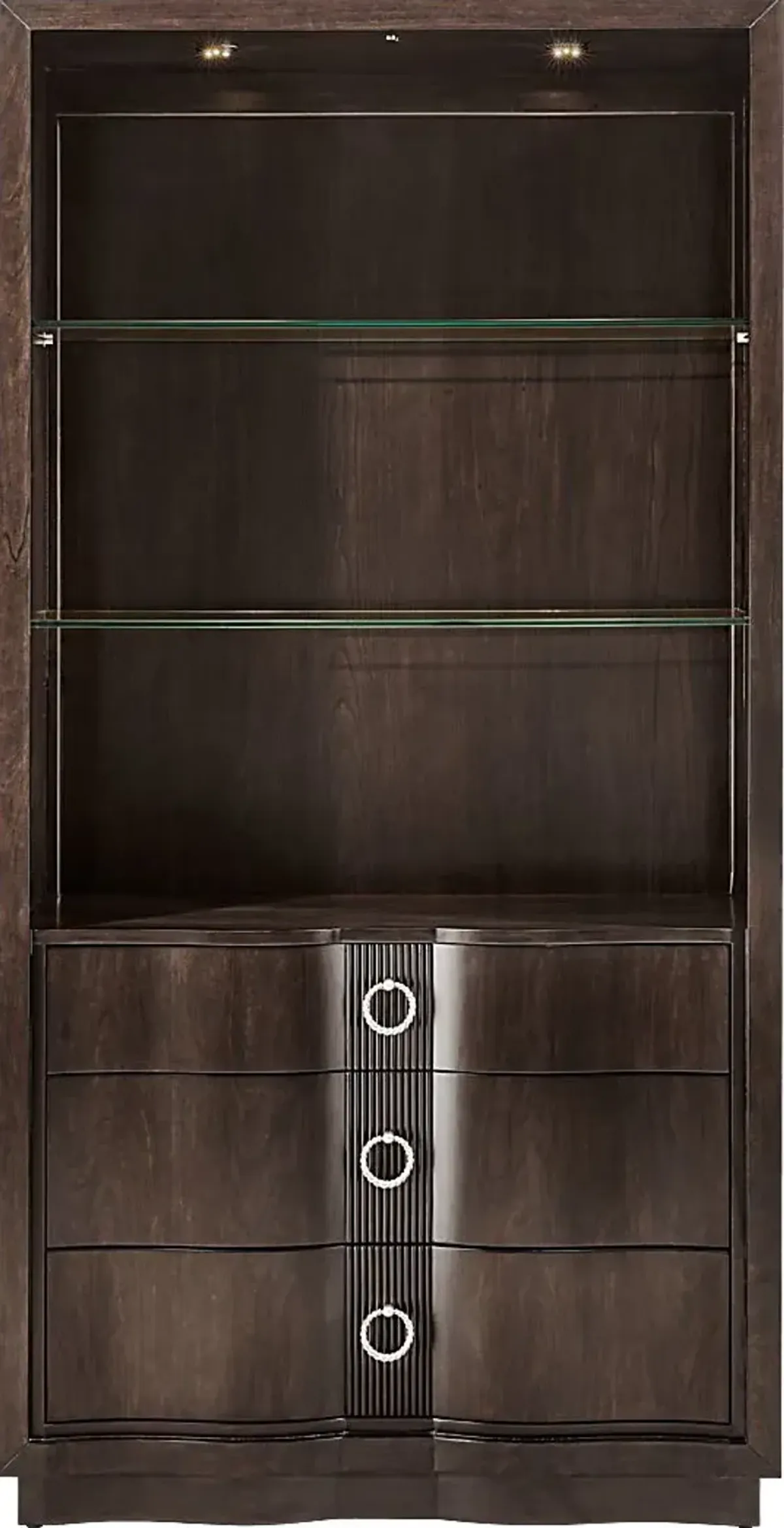 Bradbury Brown Cherry Curio