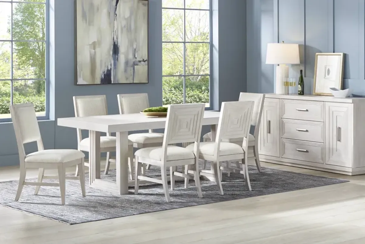 Royal Park Ivory 7 Pc Dining Room