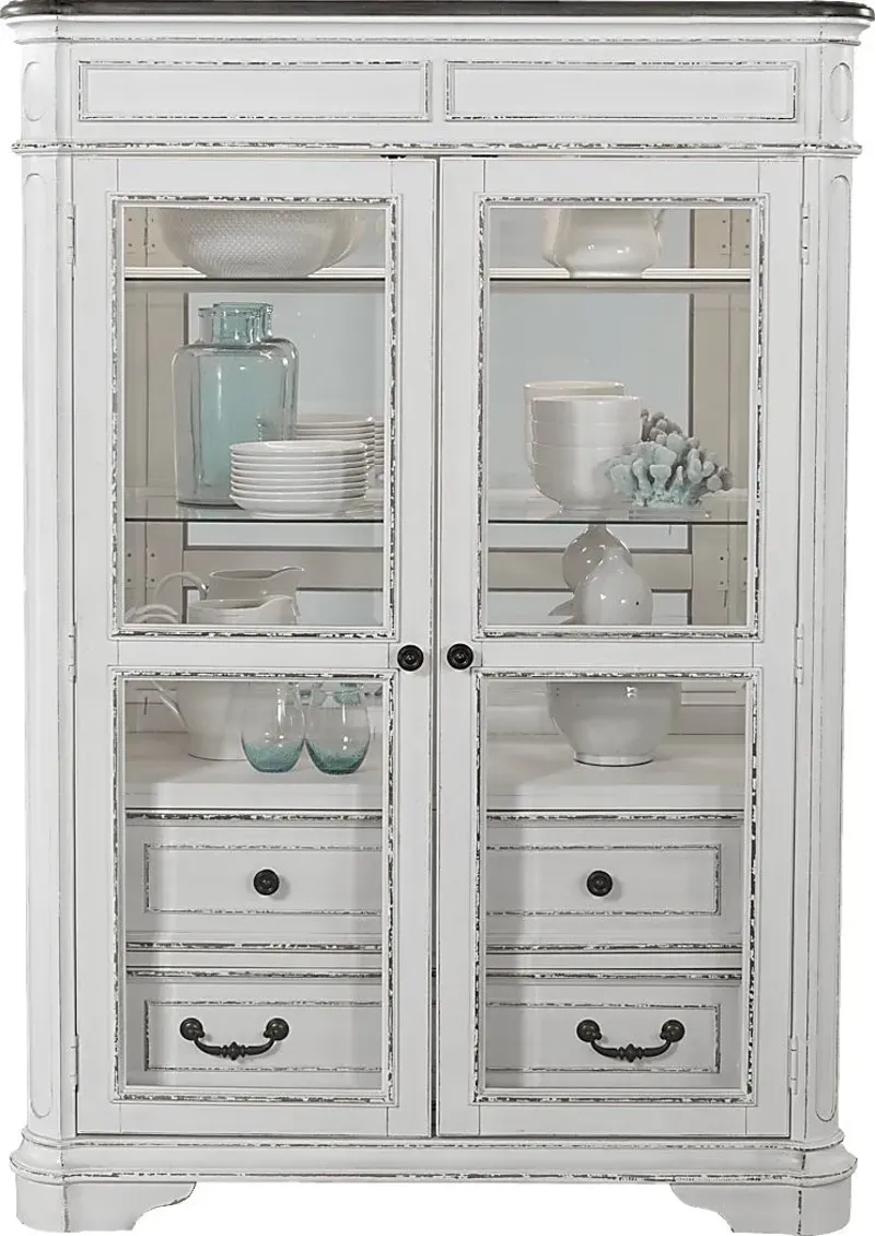 French Market White Cabinet