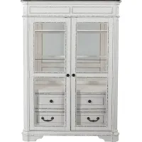 French Market White Cabinet