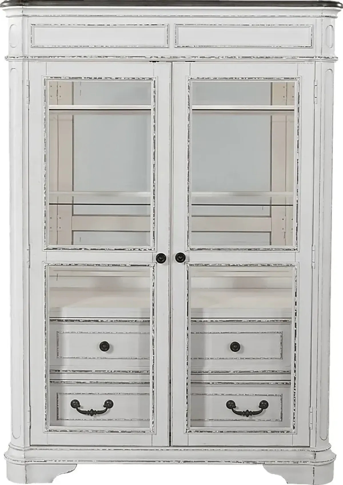 French Market White Cabinet