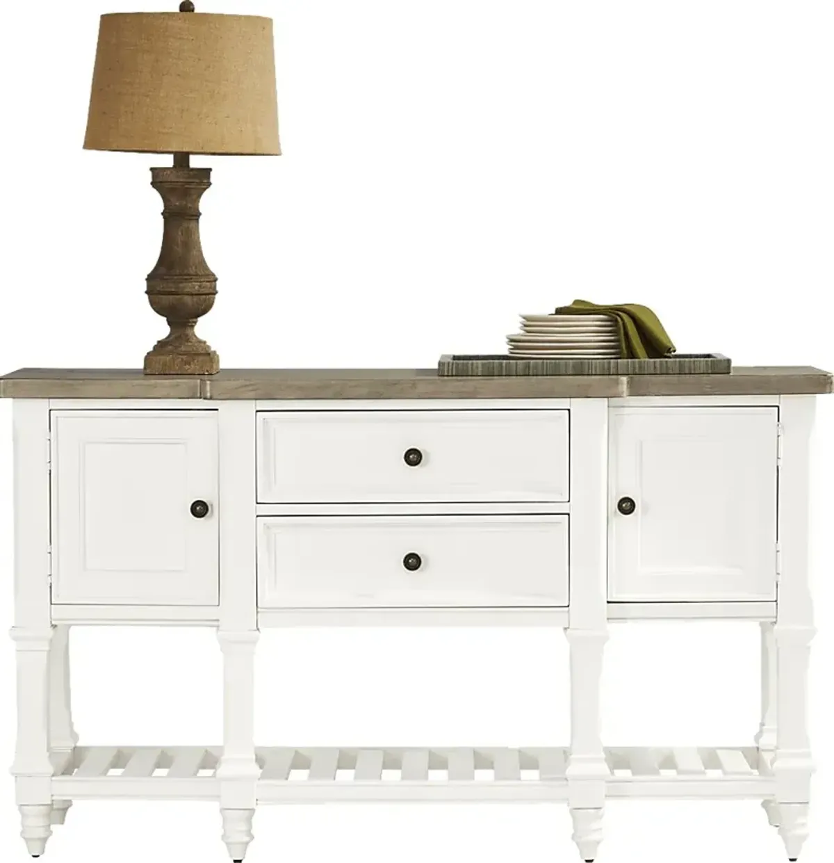 Shorewood White Credenza