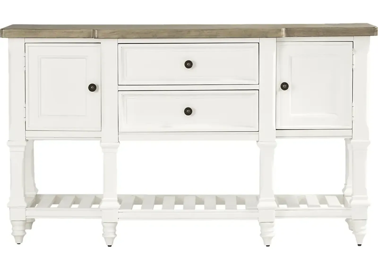 Shorewood White Credenza