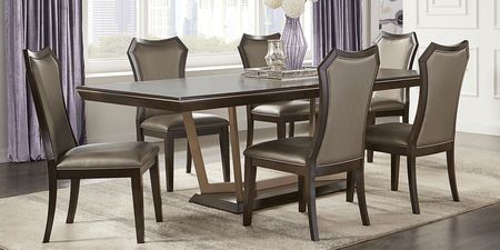 Cambrian Court Brown 7 Pc Dining Room