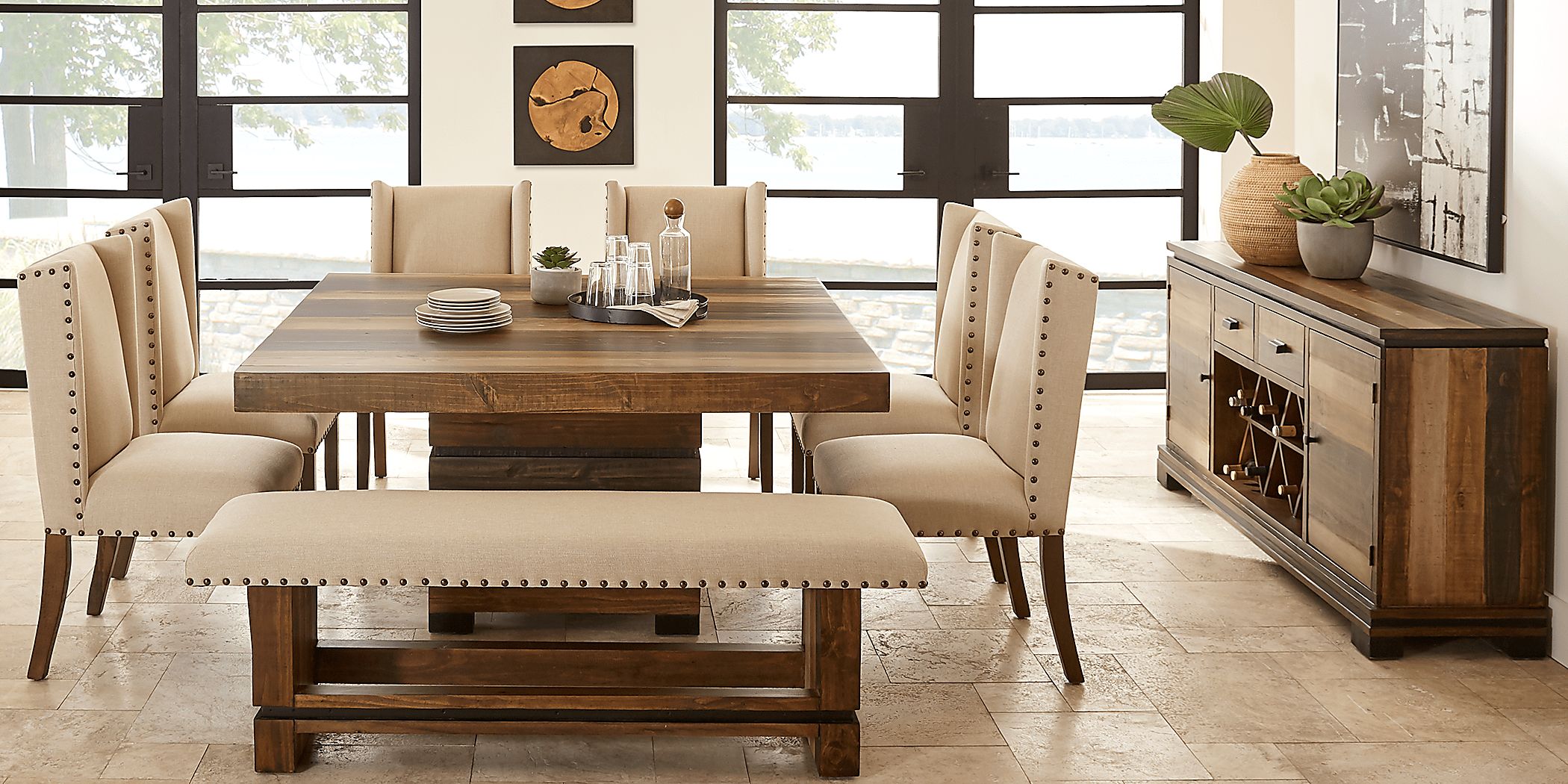 Westover Hills Brown Square Dining Table