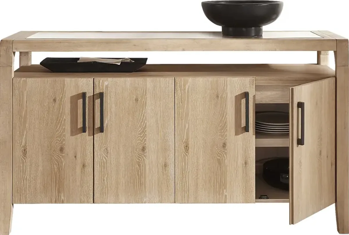 Callen Way Beige Sideboard