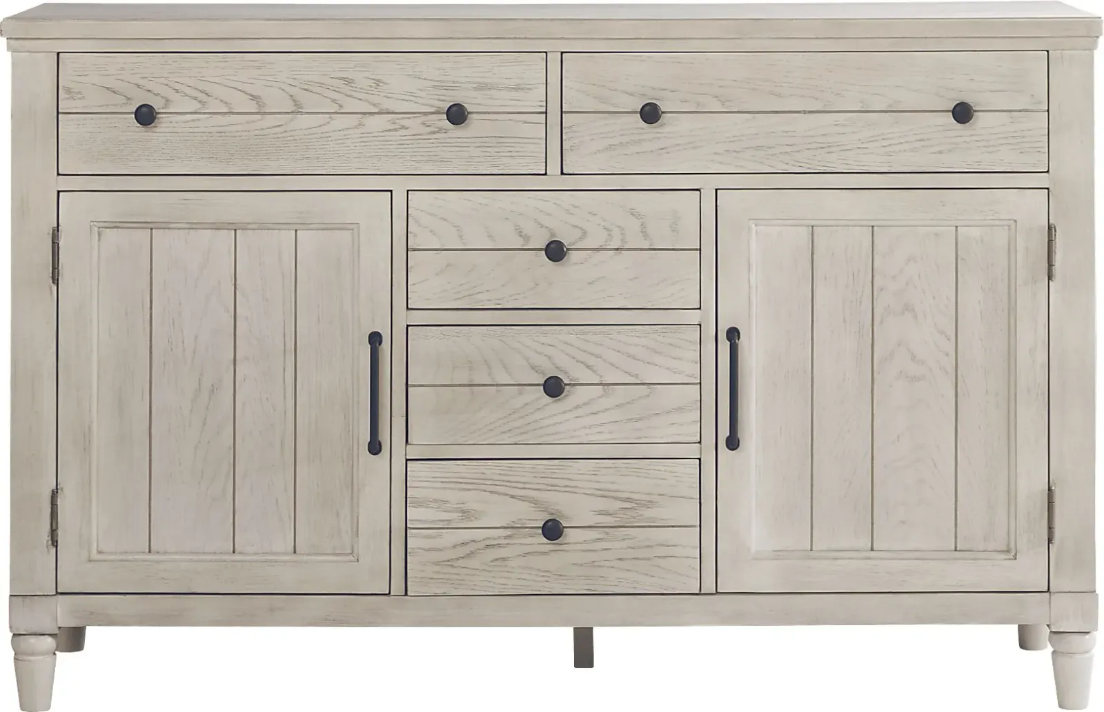 Morlan Road White Credenza