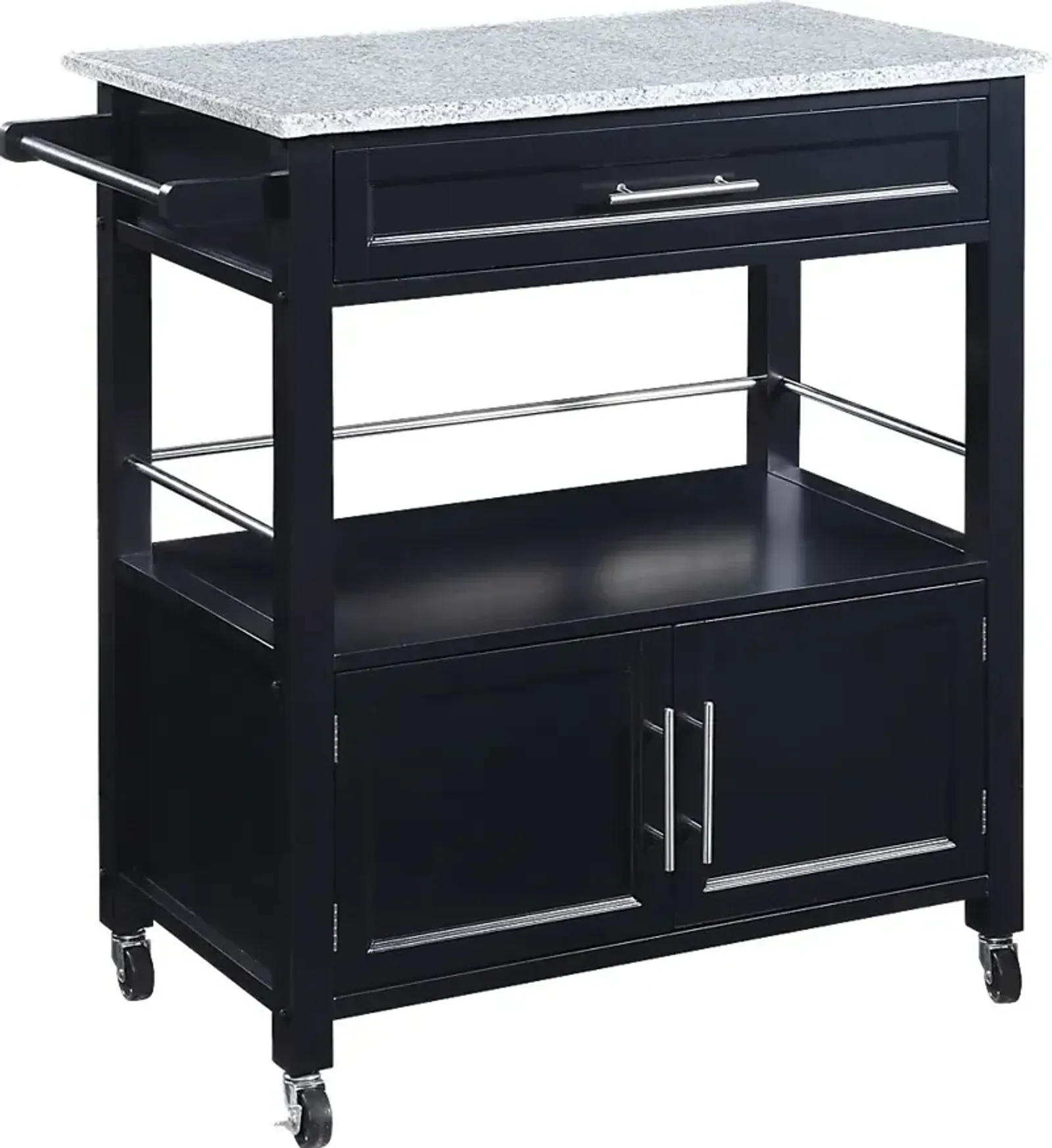 Tomafield Black Bar Cart