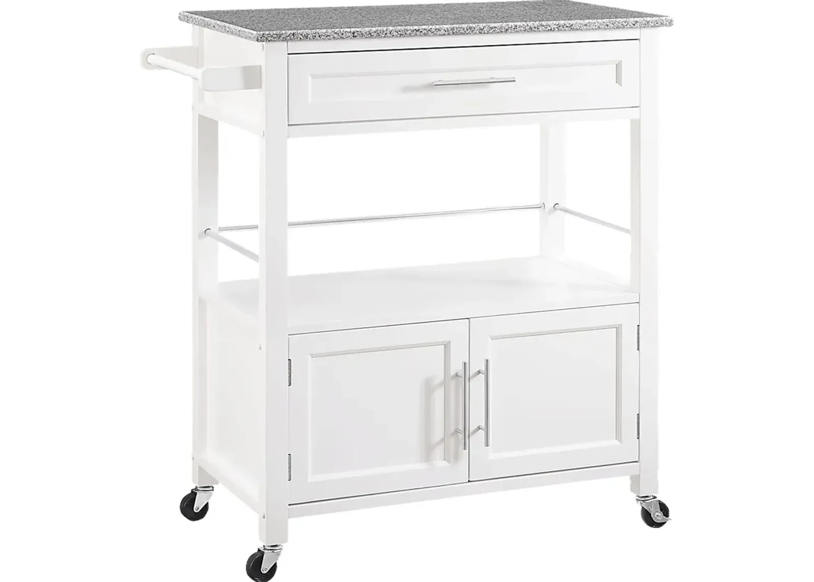 Tomafield White Bar Cart