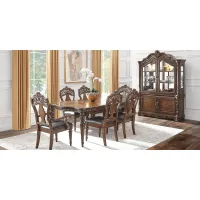Handly Manor Tobacco 5 Pc Rectangle Dining Room