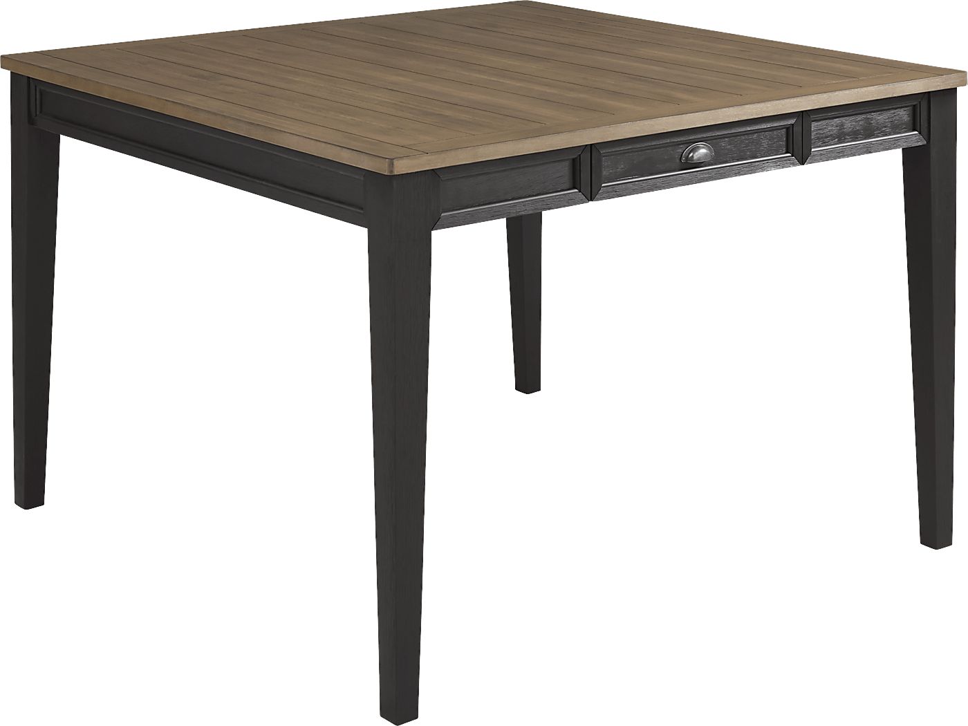 Keston Black Square Counter Height Dining Table